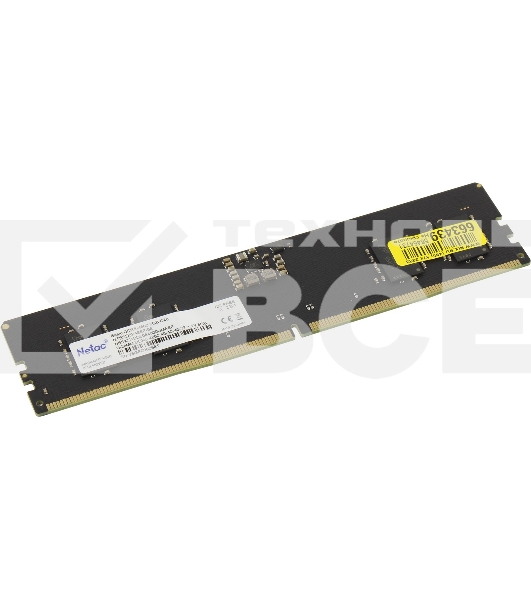 Оперативная память NETAC Basic, DDR5, 8GB (1x8GB), 4800MHz, CL40