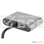 Адаптер USB Type-Cm-->VGA, HDMI 4k*30Hz, USB3.0, PD, Audio,iOpen (Aopen/Qust/VCOM)<ACU4511>, фото3