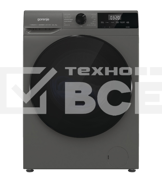 Стирально-сушильная машина Gorenje W2D2A164ADSS/C Титан, загр. фронтальная макс.: 10 кг 1400об/мин класс: А