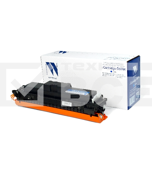 Картридж NVP совместимый NV-069H Голубой для Canon iSENSYS LBP673Cdw/MF750C/MF752Cdw/MF754Cdw (5500k)