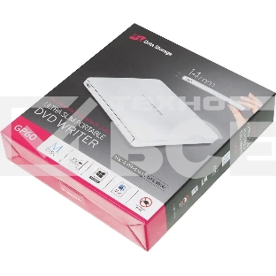 Оптический привод LG DVD-RW ext. White Slim Ret. USB2.0