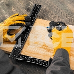 Угольник Denzel 200 х 300 мм, алюминиевый, лазерная гравировка, фото7