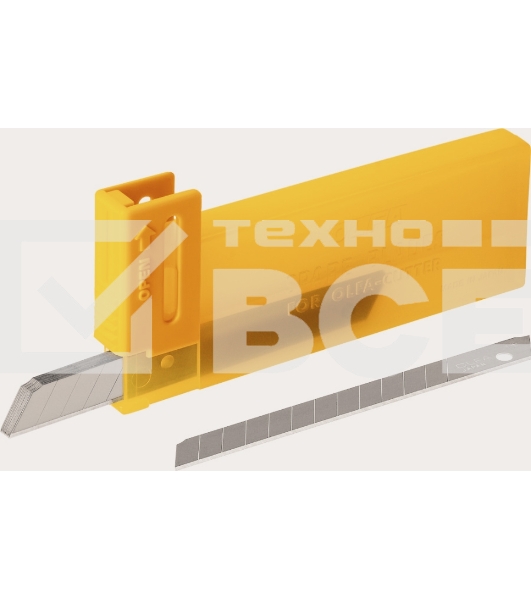 Лезвия для канцелярского ножа OLFA OL-AB-10B9мм