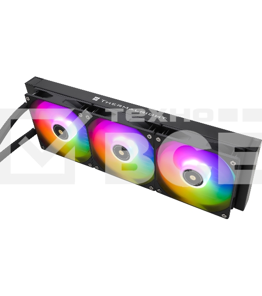 Система водяного охлаждения Thermalright Frozen Prism 360 ARGB Soc-AM5/AM4/1151/1200/2066/1700 черный 4-pin 27dB Al Ret (F-PRISM-360-BL-ARGB)