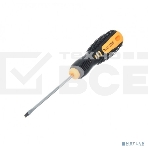 Отвертка шлицевая SL 6х125 мм, двухкомпонентная рукоятка 12-4723 Rexant, фото3