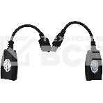 Кабель AM/AF удлинитель USB по витой паре VCOM (AM/RJ45-RJ45/AF) до 45m CU824, фото7