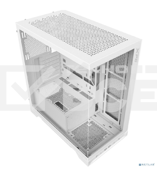 Компьютерный корпус XPG INVADER X белый (INVADERXMTWOF-WHCWW) Mid-Tower, Micro-ATX, Mini-ITX, Standard-ATX, USB 3.2 Gen2 Type-A, USB 3.2 Gen2 Type-C