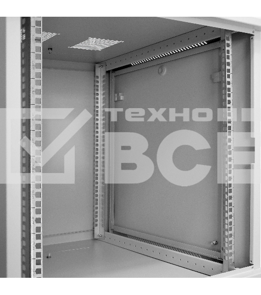 Шкаф телекоммуникационный 19' настенный 12U ExeGate EC-WM-12U.600.G.GREY (19', 12U, 600x600x635мм (ШхГхВ), передняя дверь закаленное стекло, съемные боковые панели, пыле- и влагозащита IP23, светло-серый RAL 7035)