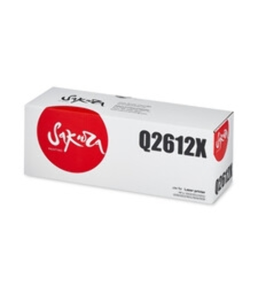 Картридж лазерный Sakura Q2612X для HP LJ 1010/1012/1015/1020/1022/3015/3020/3030, черный, 3000 к.