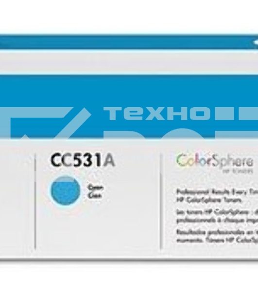 Картридж лазерный HP CC531A голубой для LJ CP2025/CM2320 2800 стр.