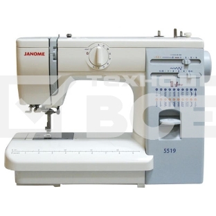 Швейная машина Janome 5519 белый