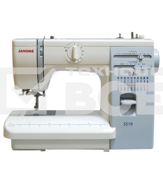 Швейная машина Janome 5519 белый