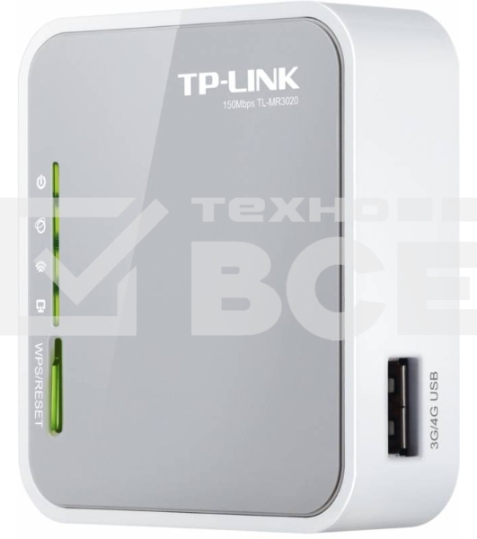 Маршрутизатор беспроводной TP-Link SOHO TL-MR3020 10/100BASE-TX