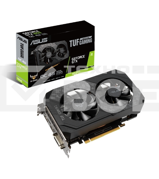 Видеокарта TUF-GTX1650-O4GD6-GAMING /GTX1650,DVI,HDMI,DP,4G,D6