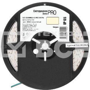 Лента светодиодная 71 704 NLS-3528WW60-4.8-IP65-12V-Pro R5 4.8Вт/м (уп.5м) Navigator 71704