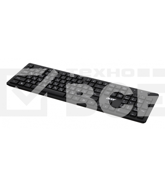 Клавиатура Acer OKW020 проводная, USB, черный