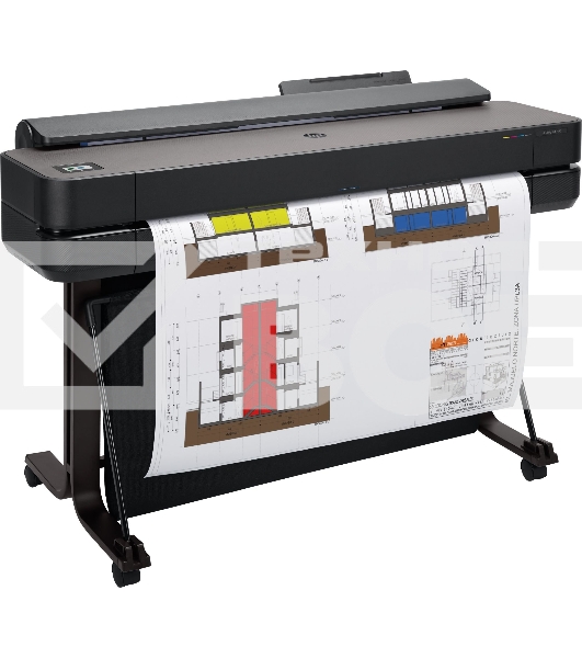 Плоттер струйный HP Designjet T650 (5HB10A), A0, 36