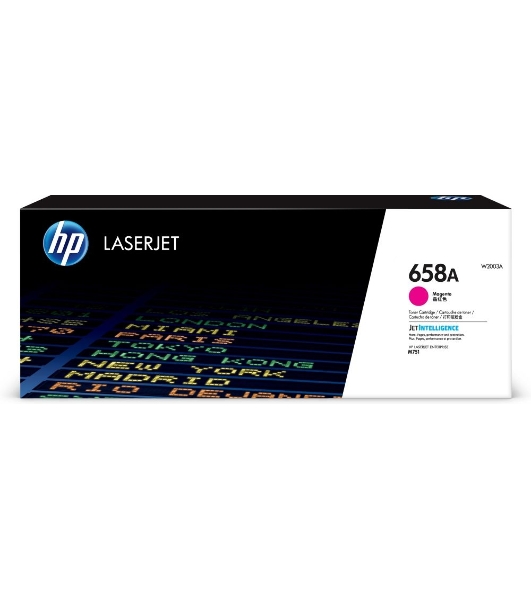 Картридж лазерный HP 658A W2003A пурпурный для HP CLJ Enterprise M751 (6000 стр.)
