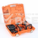 Дрель-шуруповерт аккумуляторная PATRIOT BR 180Li  Li-ion, 18В, 1.5 Aч, 52 Нм, 2 АКБ, кейс, фото2