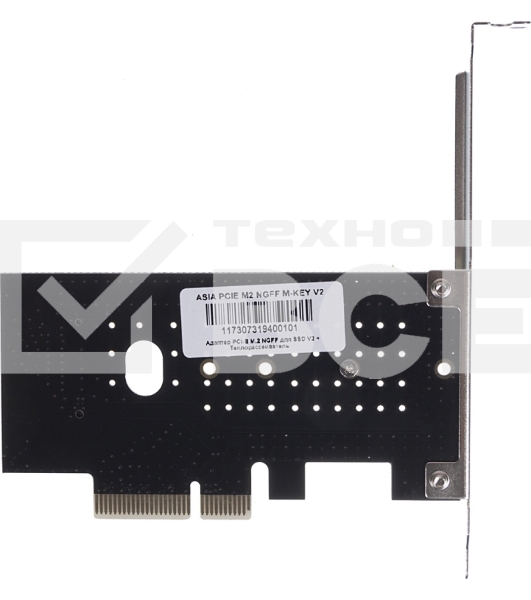 Адаптер PCI-E M.2 NGFF for SSD V2 + Heatsink Ret