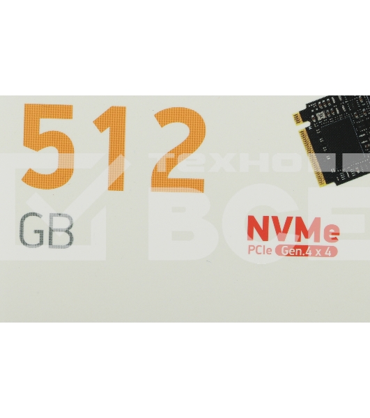 Накопитель SSD Digma Meta G2, 512ГБ, PCIe 4.0 x4, M.2 2280, NVMe, R/W 4800/2700