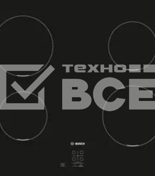 Индукционная варочная поверхность Bosch PUG611AA5E черный