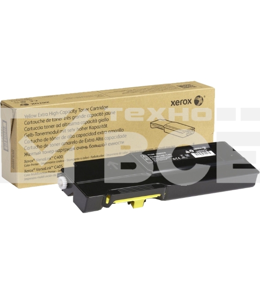 Картридж лазерный Xerox 106R03533 желтый для VersaLink C400/C405 8000 стр.(Channels)
