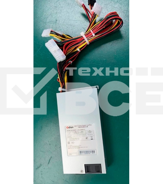 Блок питания серверный Server power supply Qdion Model U1A-C20500-D P/N:99SAC20500I1170110 1U Single Server Power 500W Efficiency 80 Plus Silver, Cable connector: C14