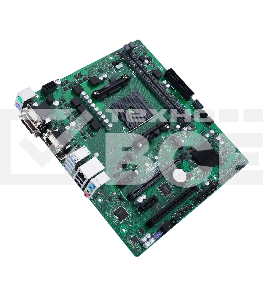 Материнская плата ASUS Pro A520M-C II/CSM, AM4, AMD A520, 2xDDR4, 4xSATA, 1xM.2, 1xPCI-E 3.0 x16, 2xPCI-E x1, 1xDVI-D, 1xDP, 1xHDMI, 1xVGA, 1x 1Gb LAN, 2xUSB-A 2.0, 4xUSB-A 3.2 Gen 1, 3x3.5 мм, Micro-ATX