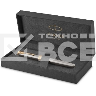Ручка перьевая Parker Sonnet Core F527 (CW1931504) Stainless Steel GT F сталь нержавеющая подар.кор.