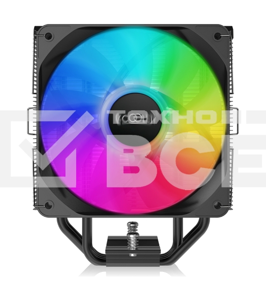 Кулер PCCooler Paladin EX300S S115X/1200/1700/AM4 (24 шт/кор, TDP 125W, 120mm PWM Dynamic Multi-Color LED, 3 тепловые трубки 6мм, 400-1800RPM, 28,6dBa)