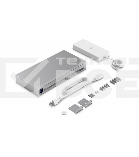 Коммутатор Ubiquiti UniFi Switch Pro Max 16 PoE PoE-коммутатор в стойку, 4х 2.5G RJ45, 12х 1G RJ45, 2х 10G SFP+, раздача 180 Вт