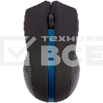 Мышь беспроводная HIPER HOMW-074 черный/синий, 1000 dpi, радиоканал, USB, кнопки - 3, фото7
