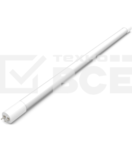 Лампа светодиодная Gauss Elementary T8 10Вт 4000К G13 780лм 600мм стекло поворотная