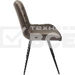 Стул для дома Бюрократ CH-K2_4 комплект 4 шт коричневый Holland 74 металл черный на ножках (CH-K2_1/HL74_4), фото6