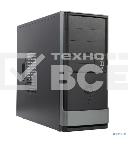 Компьютерный корпус Case INWIN EAR-002 черный/графитовый (ATX, 600W,U3.0*2+U2.0*2+A(HD) PM-600ATX-F