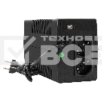 Источник бесперебойного питания ExeGate Smart LB-500.LCD.AVR.2SH.USB (500VA/300W, LCD, AVR, 2*Schuko, USB, батарея 12V 4.5Ah, Black), фото6