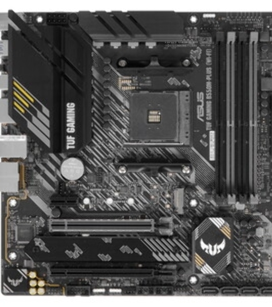 Материнская плата ASUS TUF GAMING B550M-PLUS, AM4, AMD B550, 4xDDR4, 4xSATA, 2xM.2, 1xPCIe 4.0 x16, 1xPCIe 3.0 x16, 1xPCIe x1, 1xHDMI, 1xDP, 1x 2.5Gb LAN, 4xUSB-A 3.2 Gen 1, 1xUSB-A 3.2 Gen 2, 2xUSB-A 2.0, 1xUSB-C 3.2 Gen 2, 5x3.5 мм, 7.1, mATX