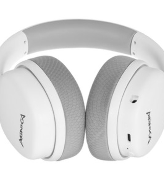 Гарнитура Marvo HG9070W Monka Echo RS белый, беспроводная + проводная, радиоканал, до 10 ч, подсветка, совместимость с PS5, Xbox