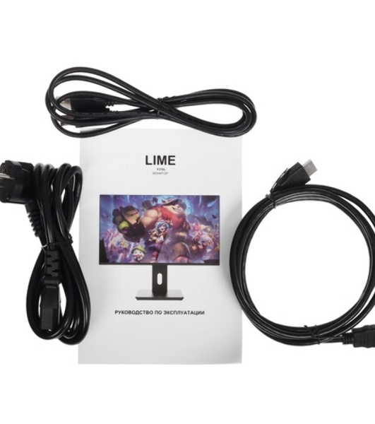 Монитор 27' Lime F270L IPS 1920x1080, 100 Гц, 4 мс, 16:9, 250 кд/м², 1xHDMI, 1xDP, 1xVGA, 2xUSB, 1xаудио, черный