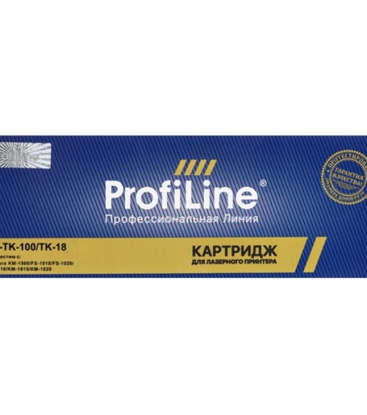 Картридж лазерный ProfiLine PL-TK-100/TK-18 для принтеров Kyocera Mita FS-1018MFP/1020D/KM-1500/1820/1815 7200 копий