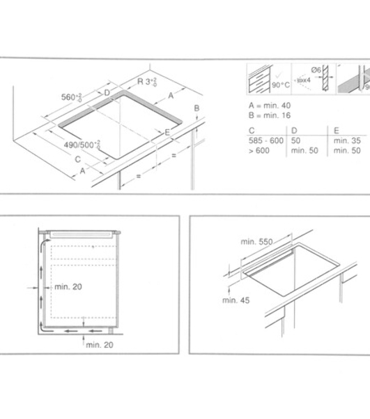 Индукционная варочная панель Bosch PVQ61RBB5E