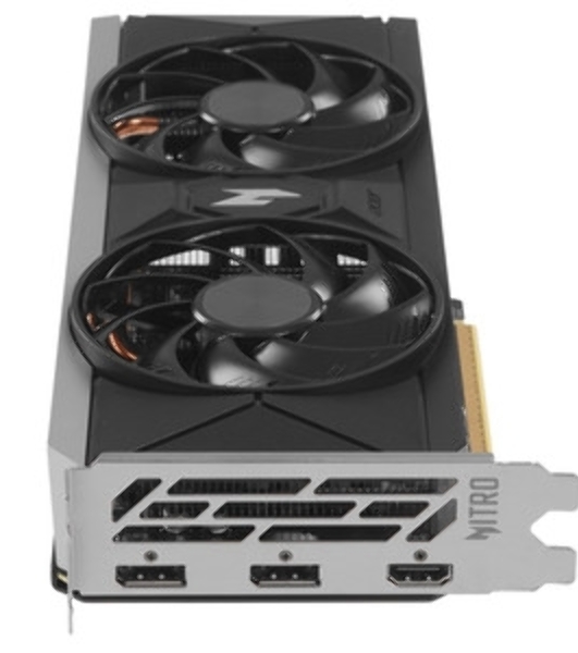 Видеокарта Acer DP.Z4UWW.P01, AMD Radeon RX 9060 XT, 8 ГБ GDDR6, 128 бит, PCI-e 5.0, 1xHDMI, 2xDP