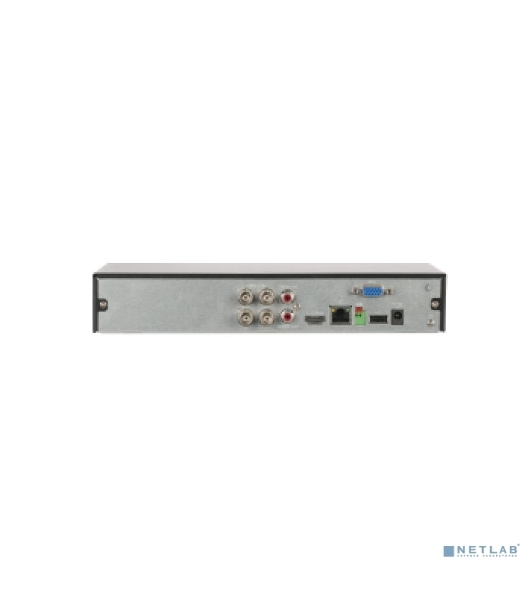 Видеорегистратор Dahua DH-XVR5104HS-4KL-I3/T 4-канальный HDCVI с FR HDCVI, AHD, TVI, IP, CVBS 1 SATA III до 16Тбайт; видеоаналитика: SMD Plu 1 HDMI, 1 VGA; RJ45 100Мбит/с; аудиовх/вых: 1/1