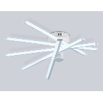 Потолочный светодиодный светильник Ambrella light FL6221 WH белый 70W 3000K-6400K 605*605*170 (ПДУ ИК), фото5