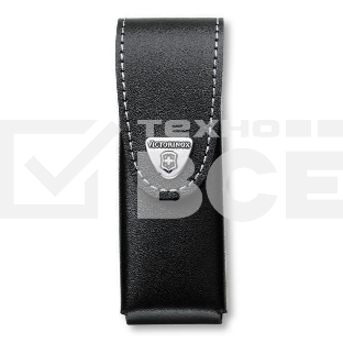 Чехол из нат.кожи Victorinox Leather Belt Pouch (4.0524.3) черный с застежкой на липучке без упаковки