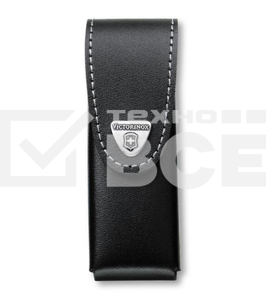 Чехол из нат.кожи Victorinox Leather Belt Pouch (4.0524.3) черный с застежкой на липучке без упаковки
