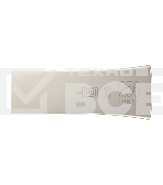 Флеш диск256GB USB Drive <USB 3.1> Samsung BAR Plus (up to 300Mb/s) (MUF-256BE3/APC)