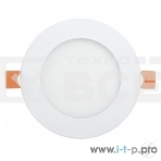 Светильник Iek LDVO0-1602-1-7-K02 ДВО 1602 белый круг LED 7Вт 4000К IP20 алюм. корпус, диам 120 мм, фото2