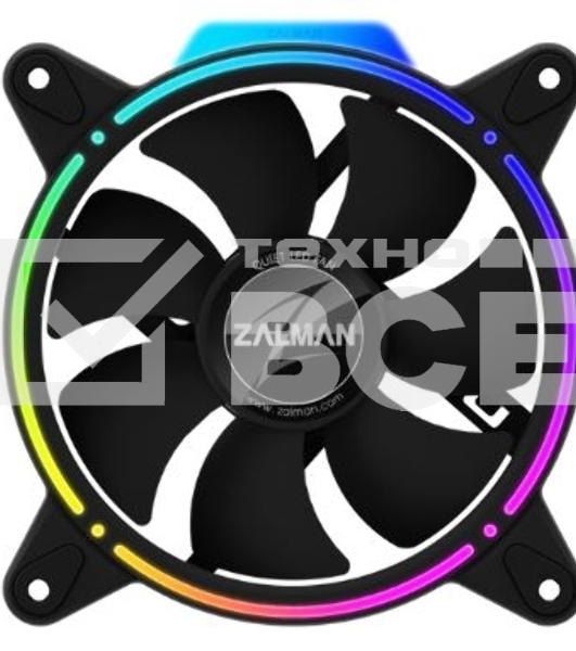 Вентилятор для корпуса Zalman ZM-RFD120A черный, 120 мм, 1500 об/мин, 25.6 дБ, 3 pin